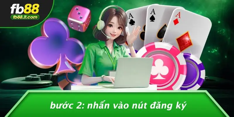 Bước 2: Nhấn Vào Nút Đăng Ký